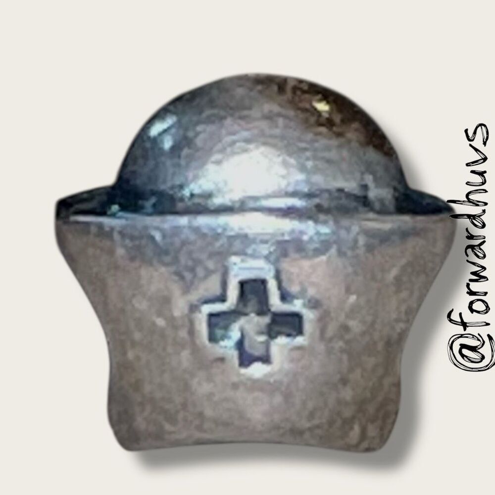 925 Sterling Silver Charm – Nurse Cap with Cross